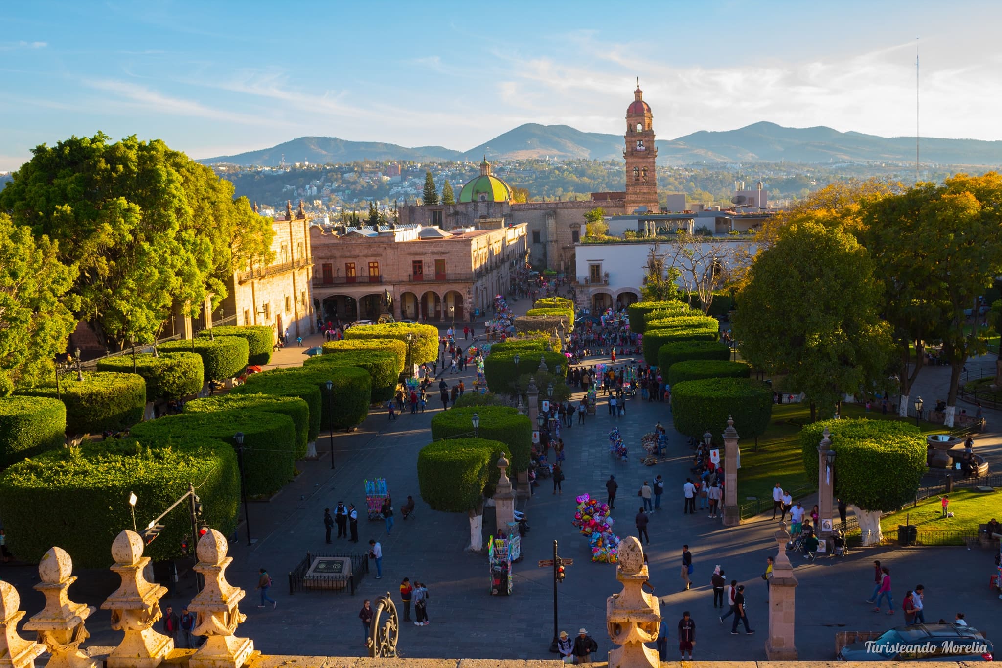 ⚡Plaza de Armas de Morelia Turisteando Morelia
